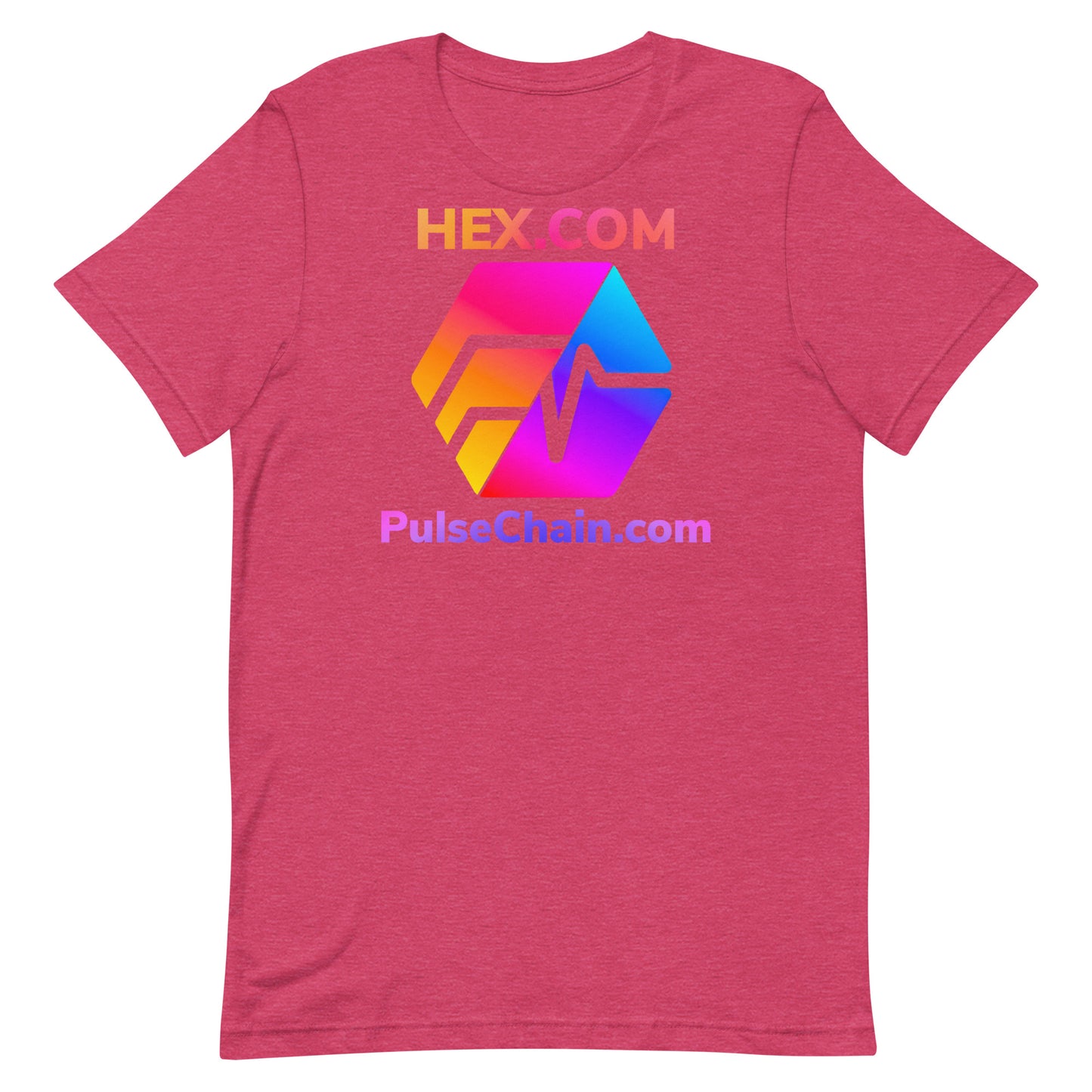 HEX.COM and PulseChain.com Unisex T-Shirt