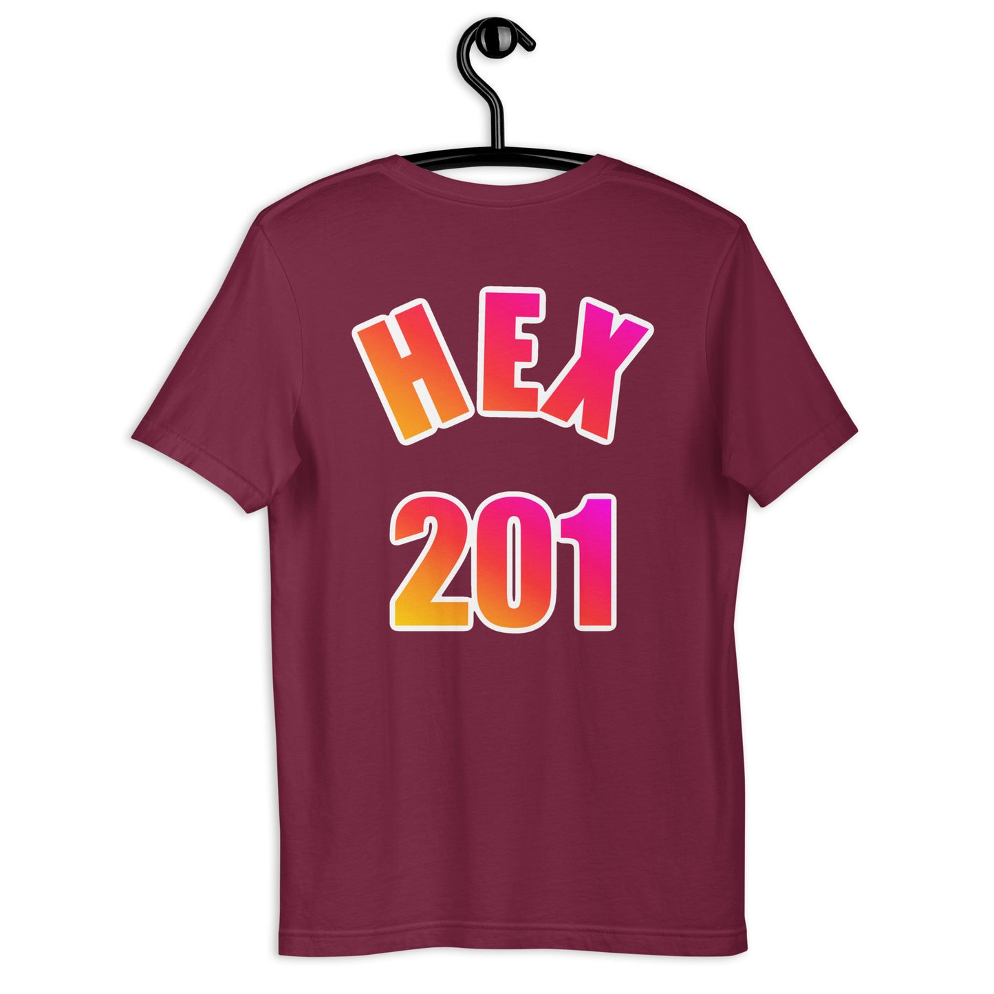 HEX #201 Unisex T-Shirt (Front & Back)