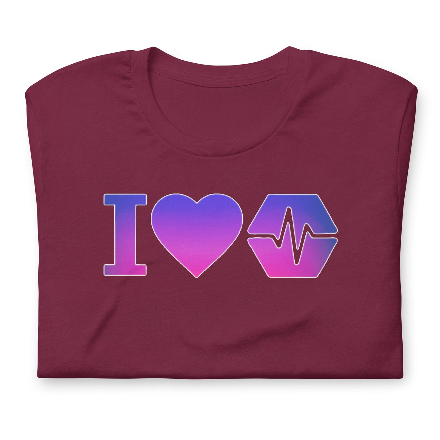 I Love PulseChain Unisex T-Shirt