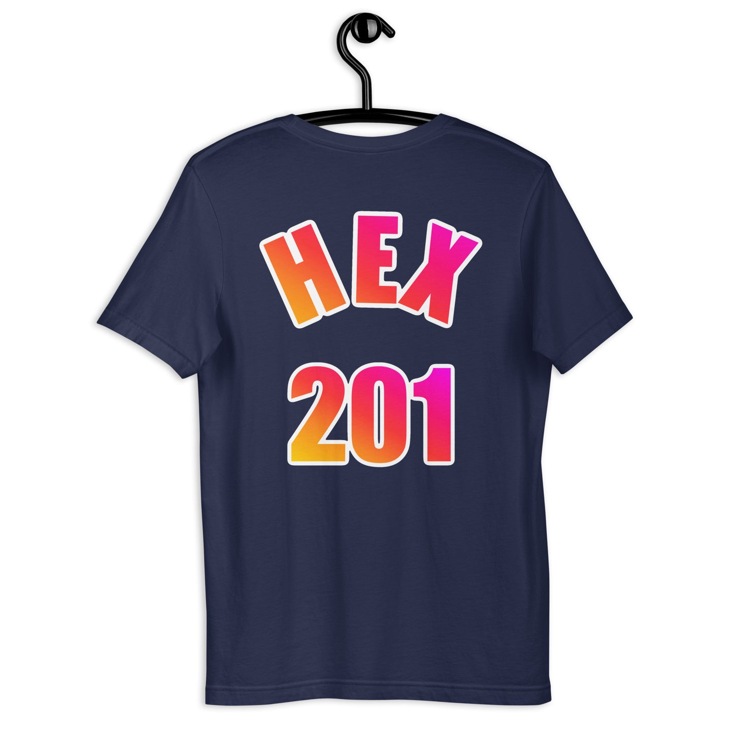 HEX #201 Unisex T-Shirt (Front & Back)