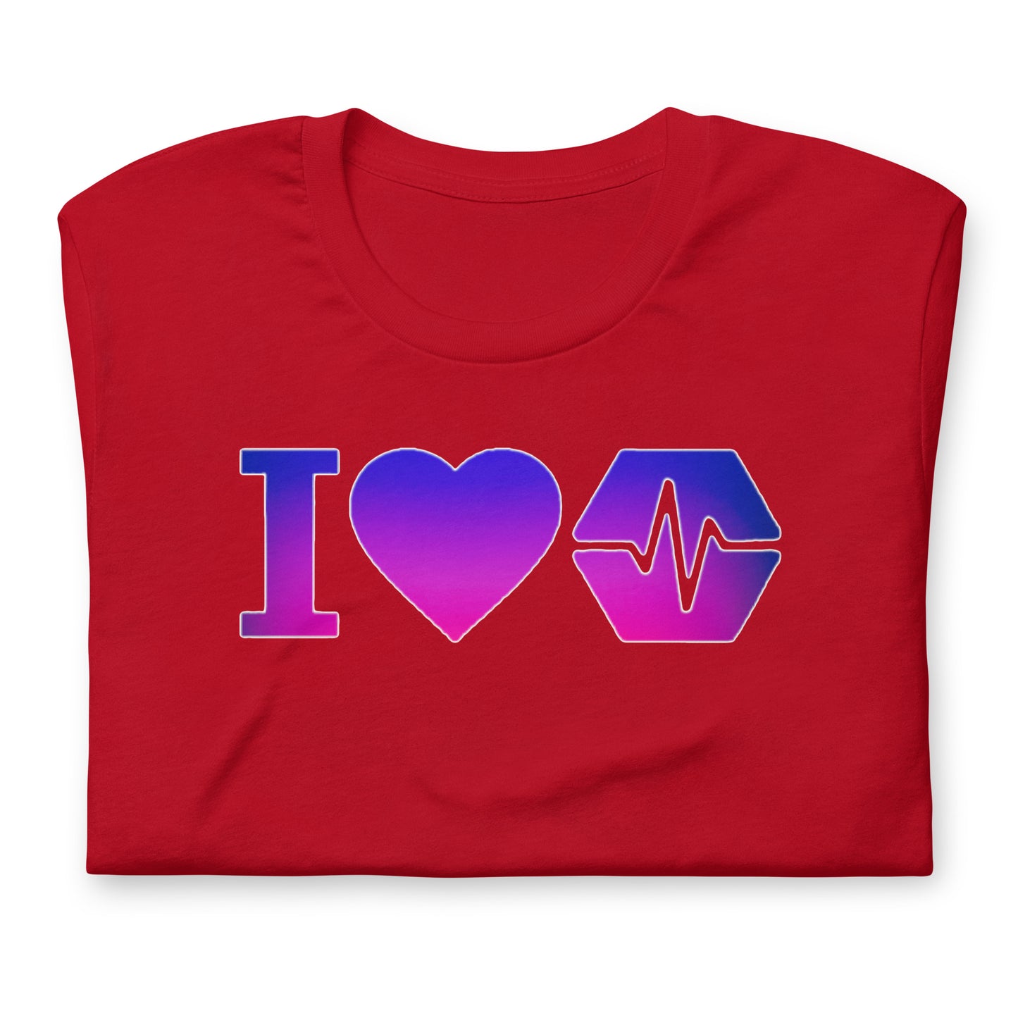 I Love PulseChain Unisex T-Shirt