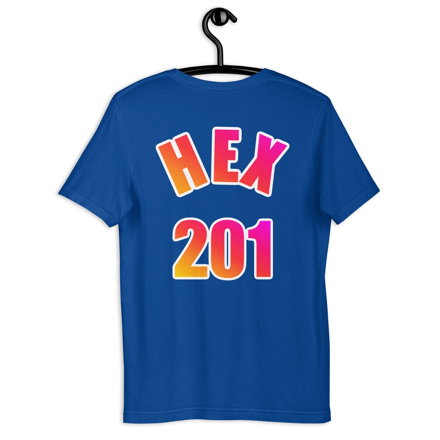 HEX #201 Unisex T-Shirt (Front & Back)