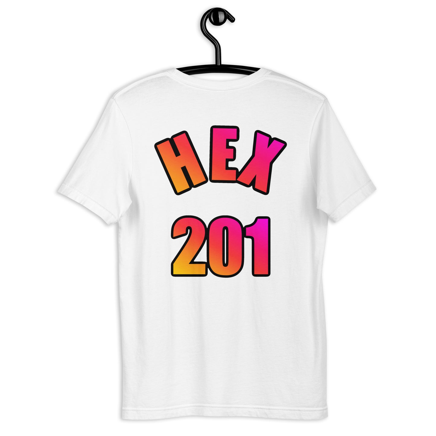 HEX #201 Unisex T-Shirt (Front & Back)