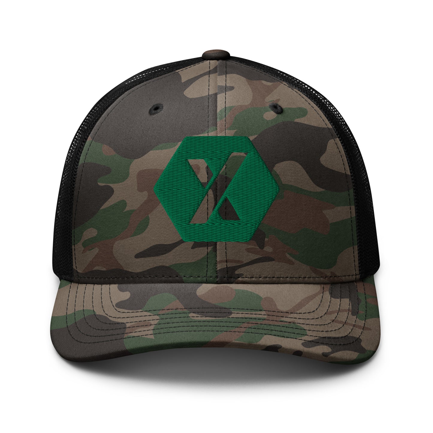 INC Camouflage Trucker Hat (Embroidered)