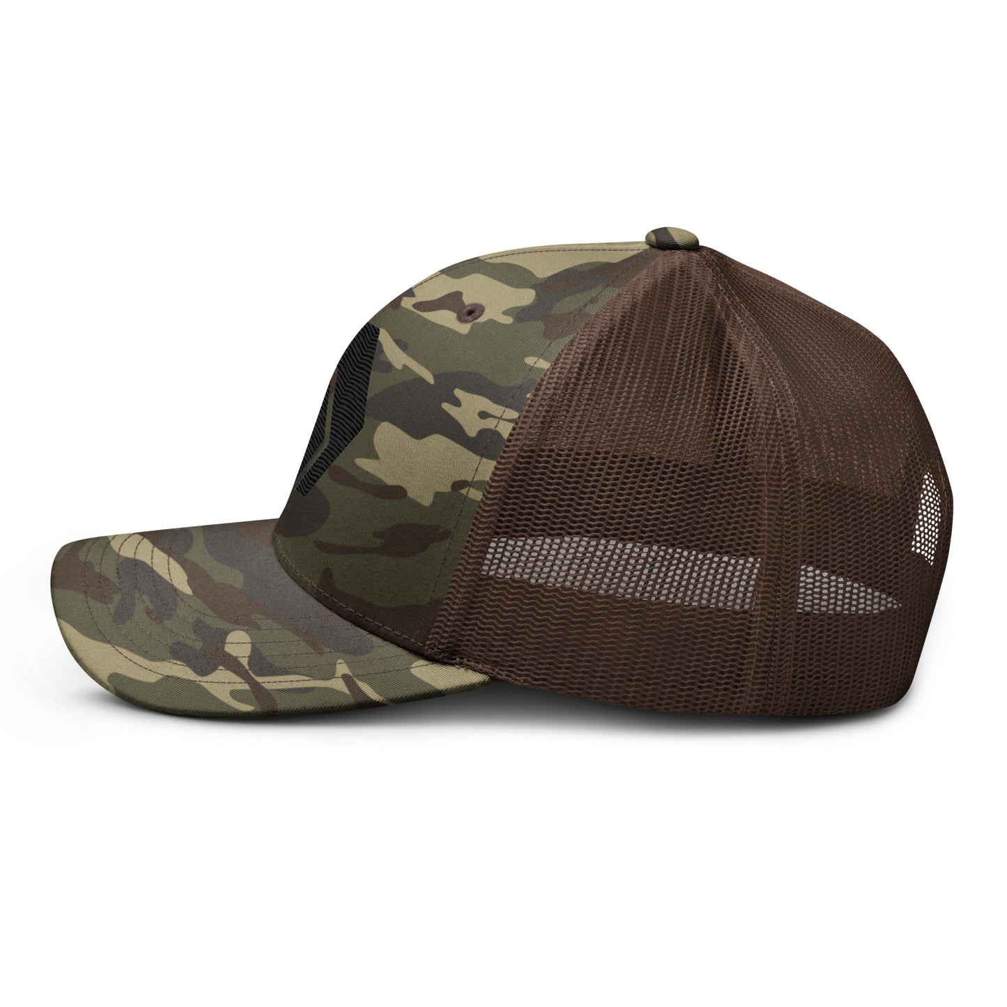 HEX Camouflage Trucker Hat (Embroidered)