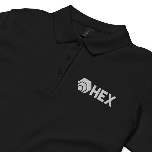 HEX Women’s Pique Polo Shirt (Embroidered)