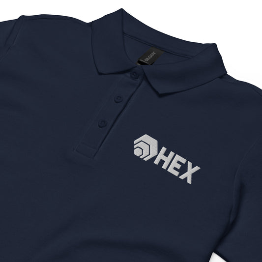 HEX Women’s Pique Polo Shirt (Embroidered)