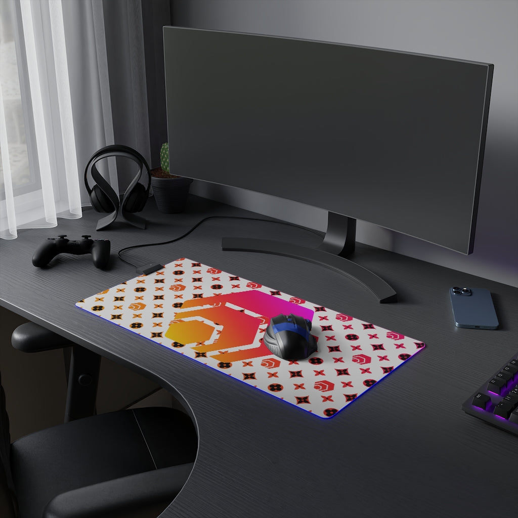 HEX LED Gaming Mouse Pad