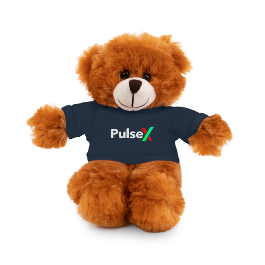 PulseX Stuffed Animals - Panda, Lion, Bear, Bunny, Jaguar, and Sheep.