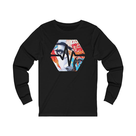 PulseChain Graffiti #3 Unisex Jersey Long Sleeve Tee