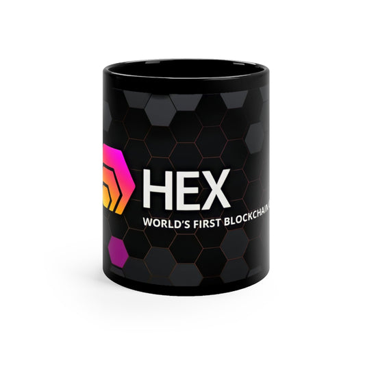 HEX CD Black mug 11oz