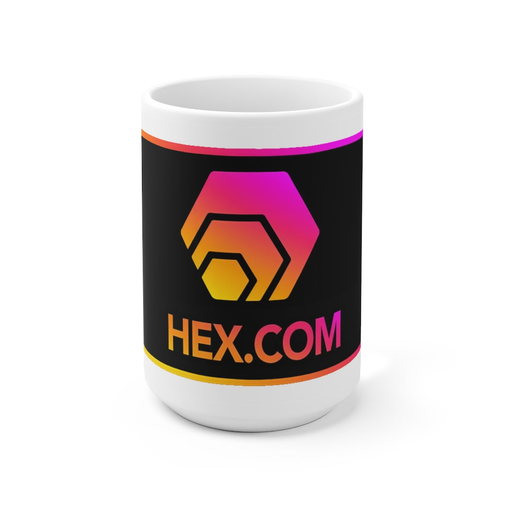 HEX.COM Ceramic Mug 15oz