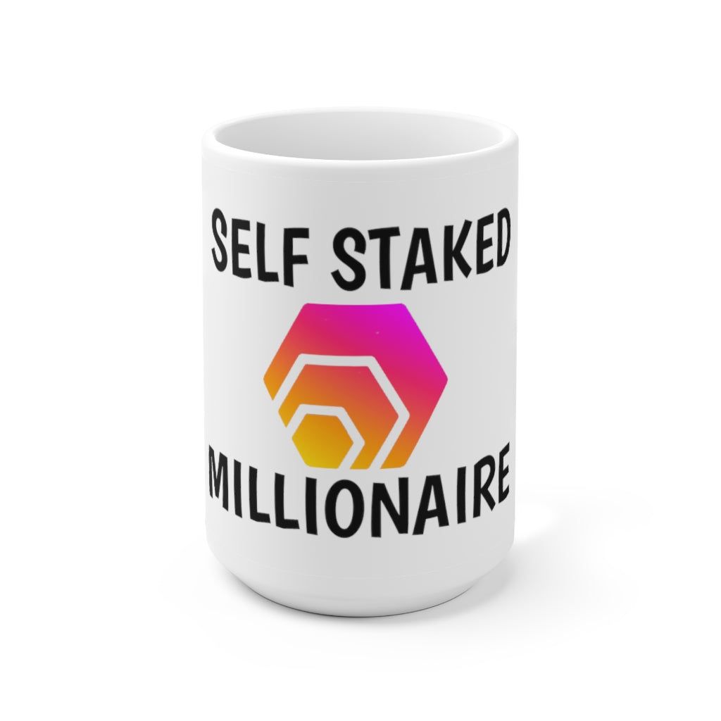 Self Stake Millionaire Ceramic Mug 15oz