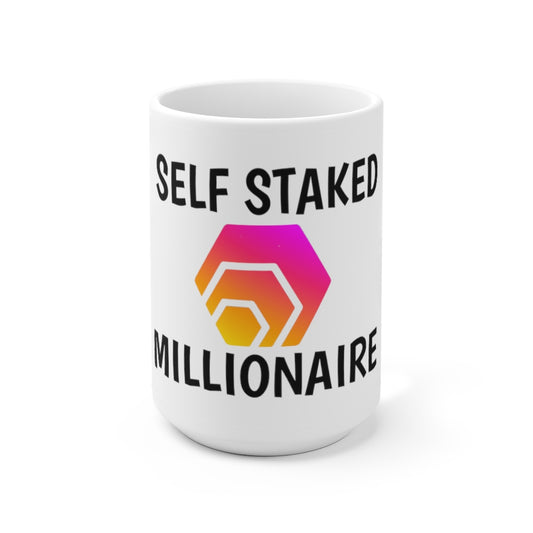 Self Stake Millionaire Ceramic Mug 15oz