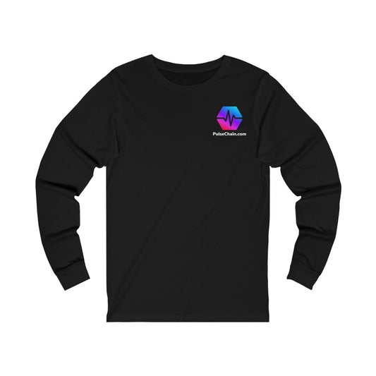 PulseChain.com Unisex Jersey Long Sleeve Tee