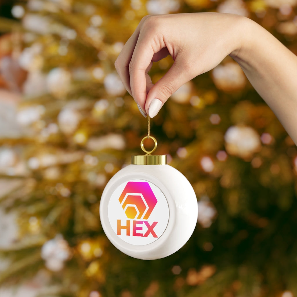 HEX Christmas Ball Ornament