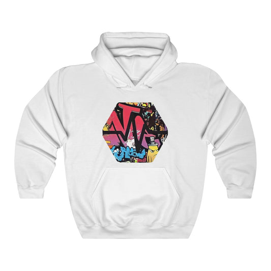 PulseChain Graffiti #1 Unisex Heavy Blend Hooded Sweatshirt