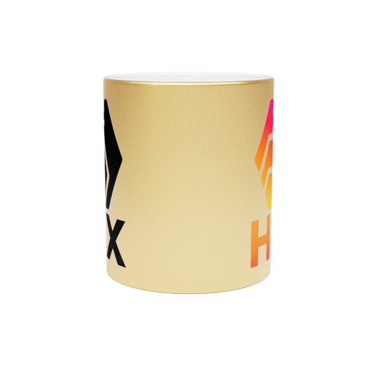 HEX Metallic Mug (Silver / Gold)