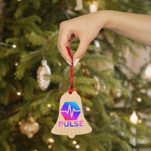 PulseChain Wooden Christmas Ornaments