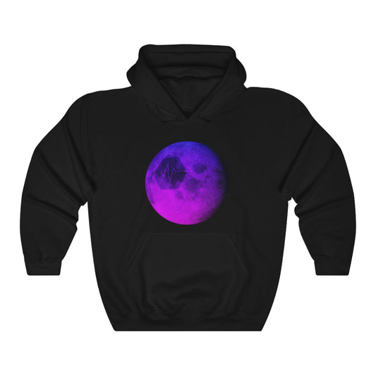 Pulse To The Moon Unisex Heavy Blend Hooded Sweatshirt