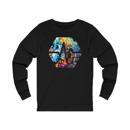 PulseChain Graffiti #5 Unisex Jersey Long Sleeve Tee