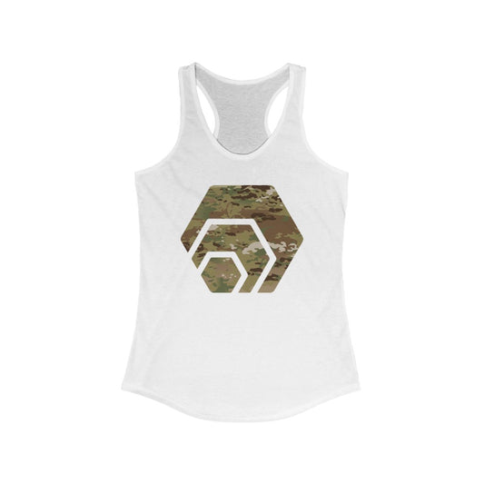 HEX Army Camouflage Women's Ideal Racerback Tank