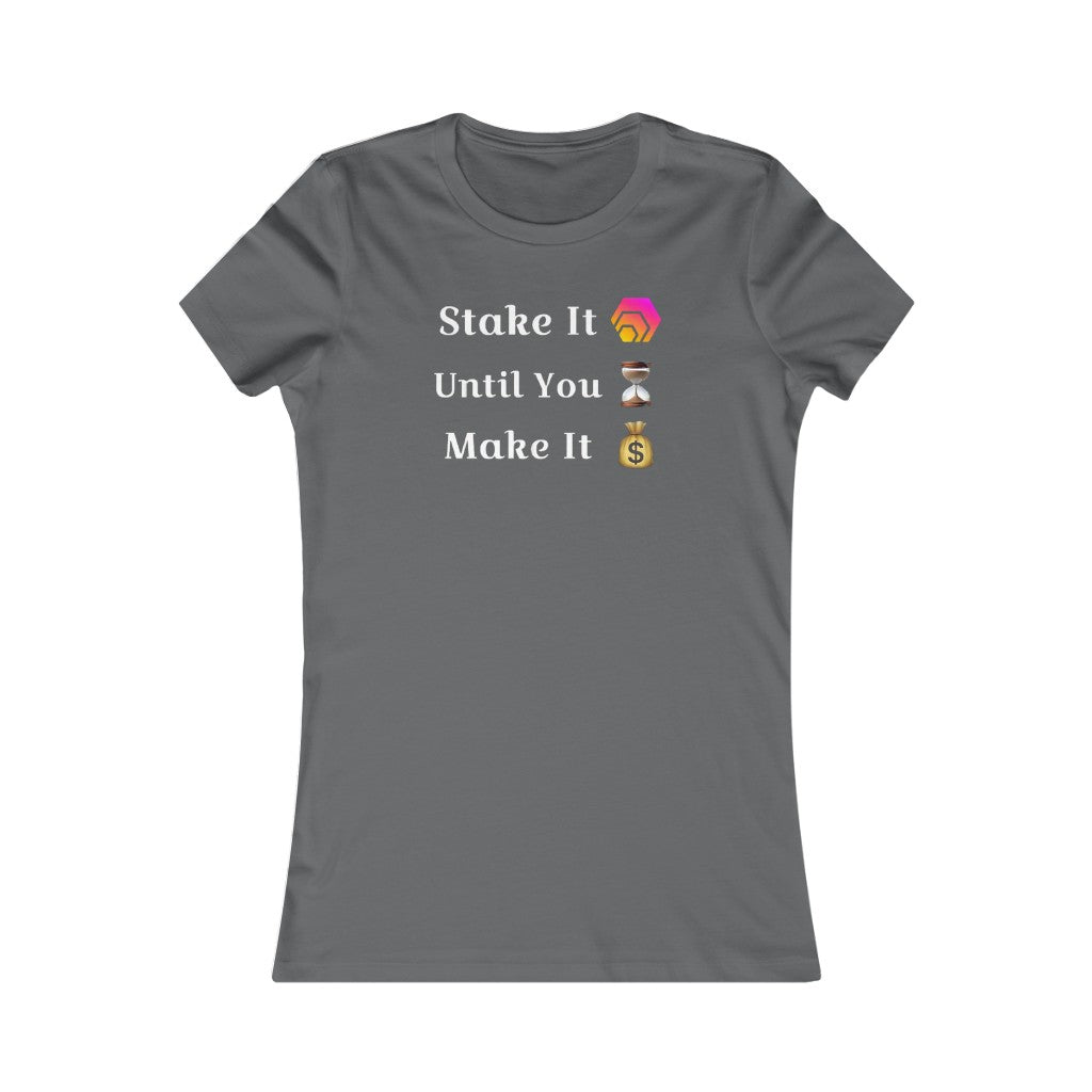 Stake It Until You Make It HEX Women's Tee