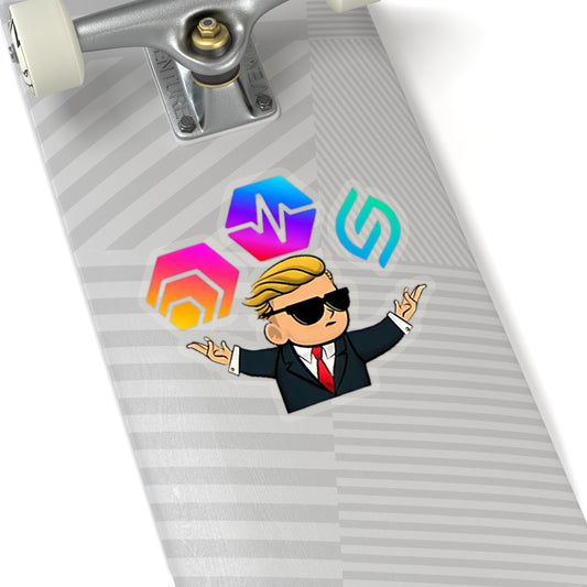 Passive Income Kiss-Cut Stickers