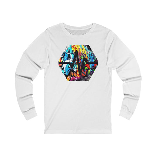 PulseChain Graffiti #5 Unisex Jersey Long Sleeve Tee