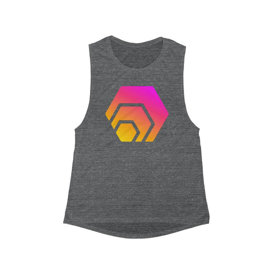 HEX Women's Flowy Scoop Muscle Tank