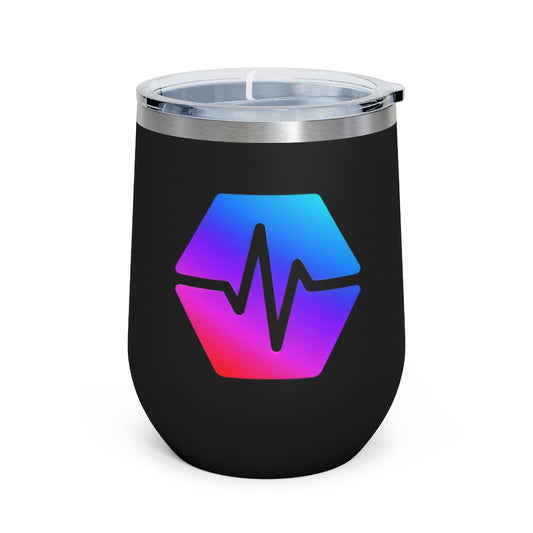 PulseChain 12oz Insulated Wine Tumbler