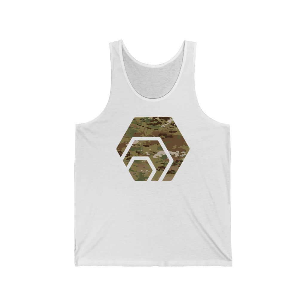 HEX Army Camouflage Unisex Jersey Tank