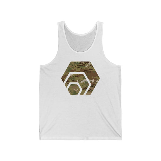 HEX Army Camouflage Unisex Jersey Tank