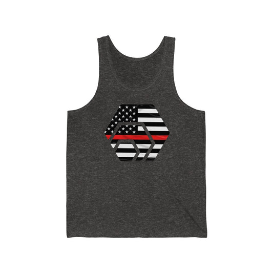 HEX Thin Red Line Unisex Jersey Tank