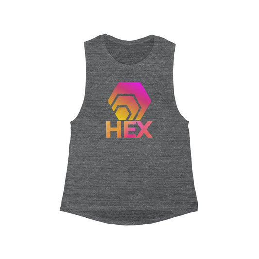 HEX Women's Flowy Scoop Muscle Tank