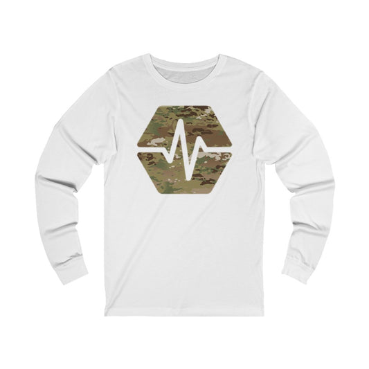 PulseChain Army Camouflage Unisex Jersey Long Sleeve Tee