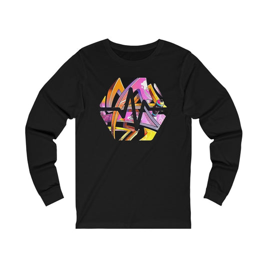 PulseChain Graffiti #6 Unisex Jersey Long Sleeve Tee