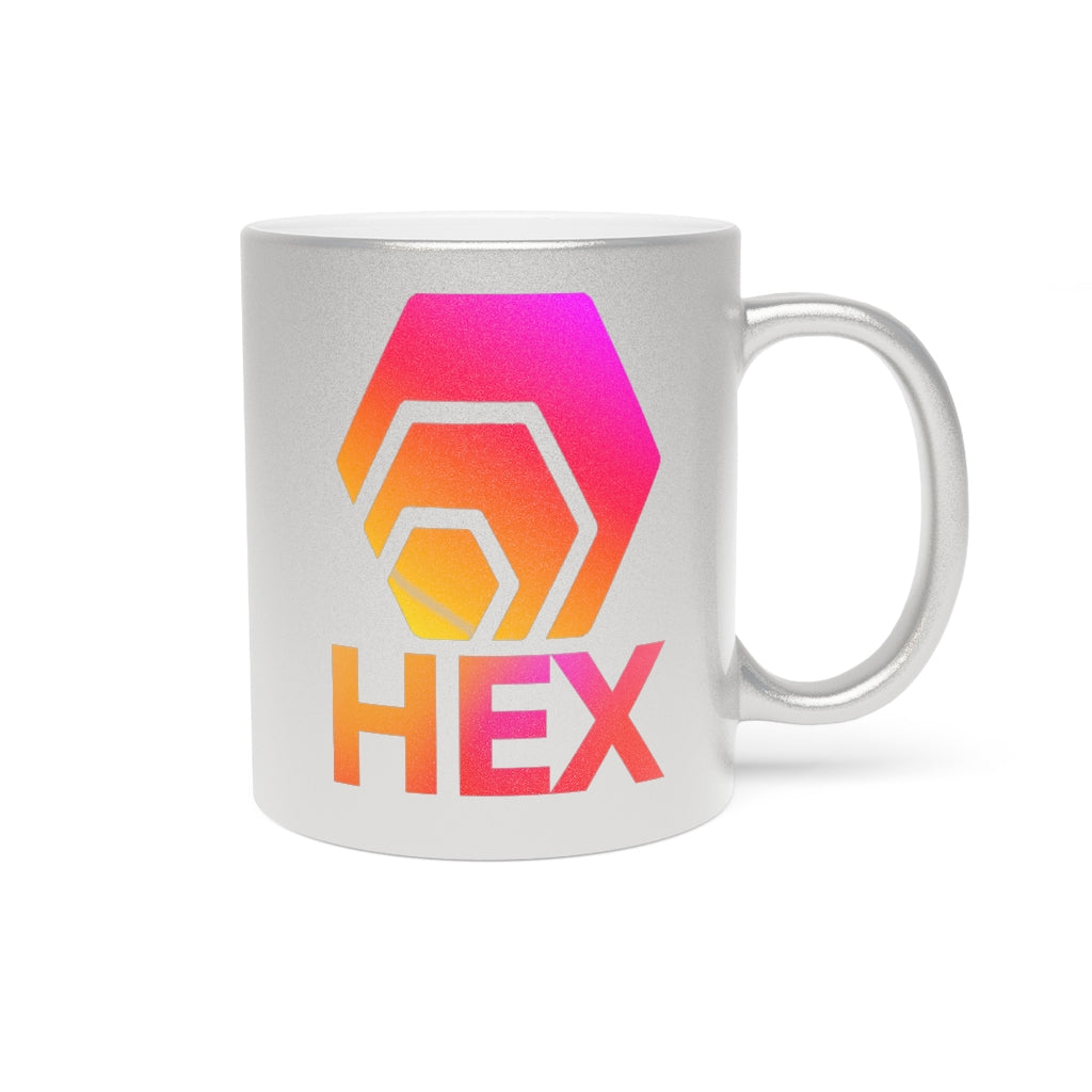 HEX Metallic Mug (Silver / Gold)