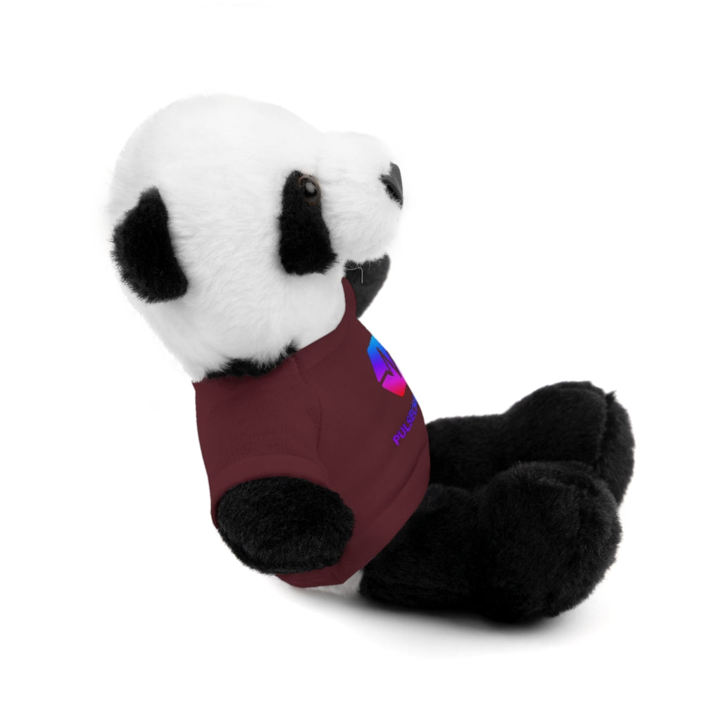 PulseChain Stuffed Animals - Panda, Lion, Bear, Bunny, Jaguar, and Sheep.