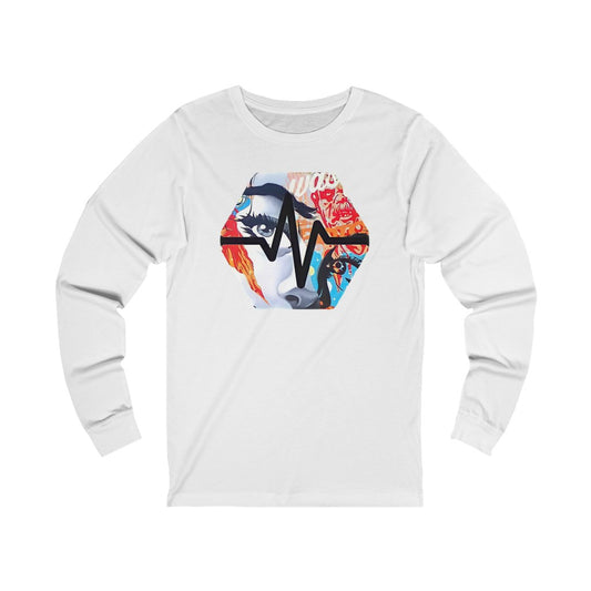 PulseChain Graffiti #3 Unisex Jersey Long Sleeve Tee