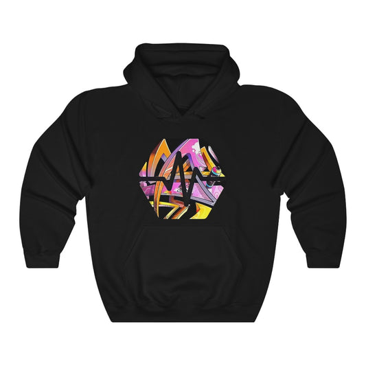 PulseChain Graffiti #6 Unisex Heavy Blend Hooded Sweatshirt