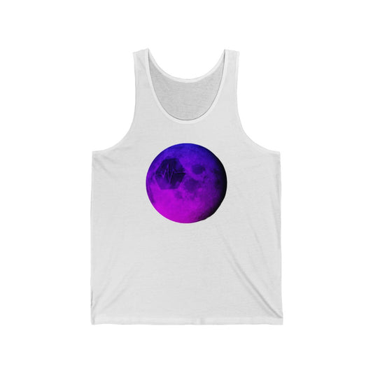 Pulse To The Moon Unisex Jersey Tank