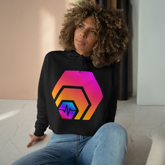 HEX/Pulse Women's Crop Hoodie