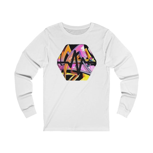 PulseChain Graffiti #6 Unisex Jersey Long Sleeve Tee