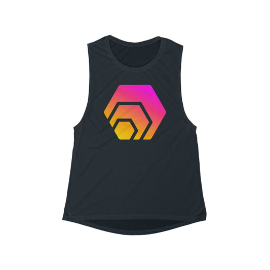 HEX Women's Flowy Scoop Muscle Tank