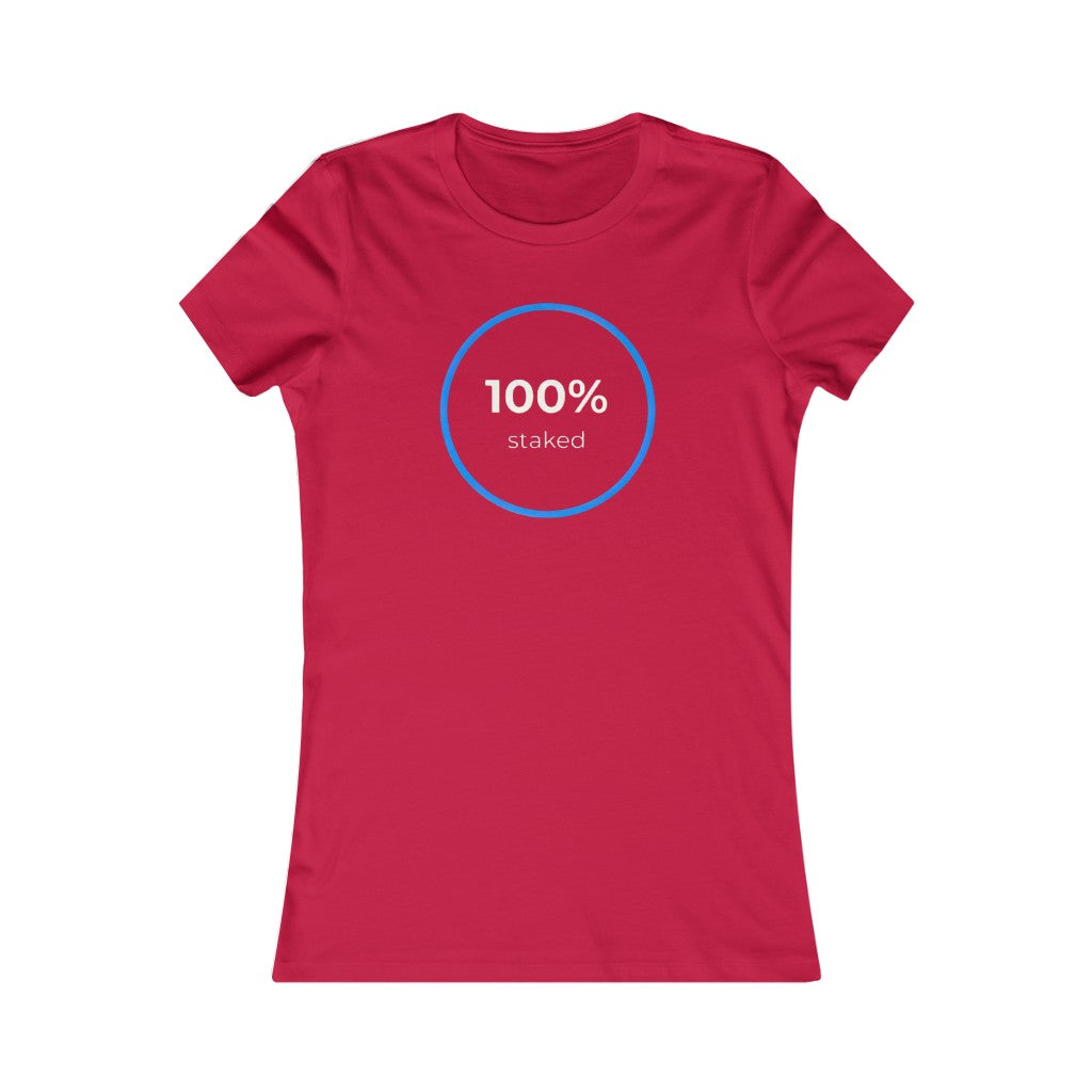 100% Staked Women's Tee