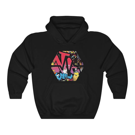 PulseChain Graffiti #1 Unisex Heavy Blend Hooded Sweatshirt