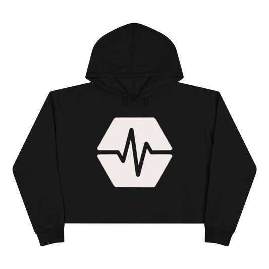 PulseChain Women's Crop Hoodie