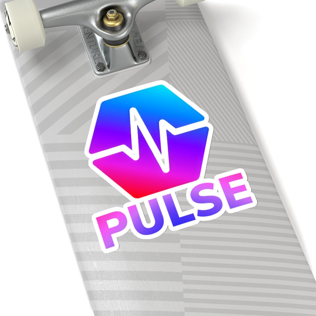 PulseChain Kiss-Cut Stickers