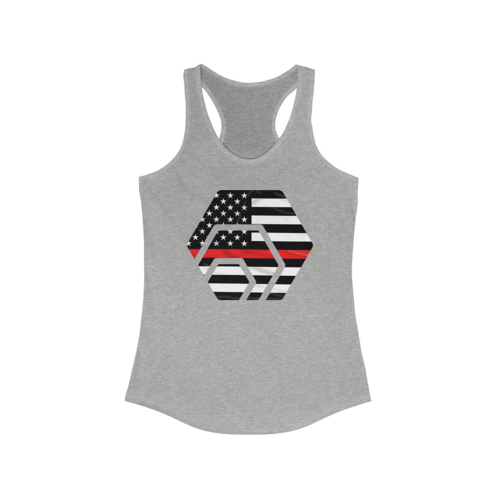 HEX Thin Red Line Women's Ideal Racerback Tank